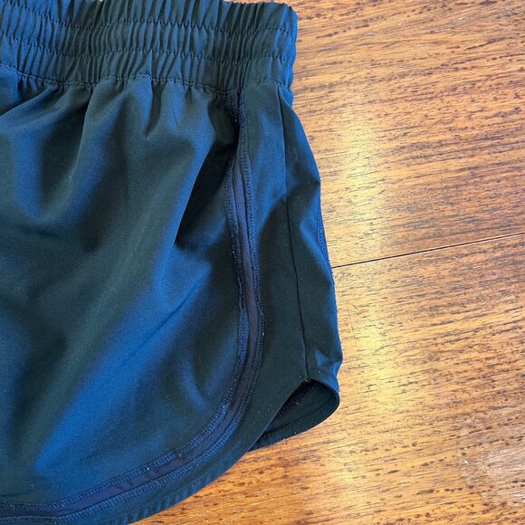 MPG Black Running Shorts with cute see through details - Picture 3 of 4